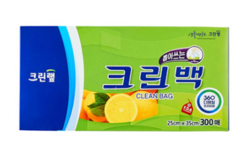 Пакеты пищевые фасовочные в коробке CLEAN WRAP “Clean Bag” (25см*35см 300шт) 1/12
