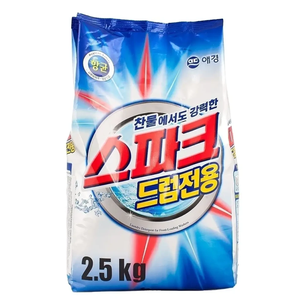Стиральный порошок концентрированный SPARK Drum Laundry Detergent 2,5 кг (мягкая упаковка) 1/4