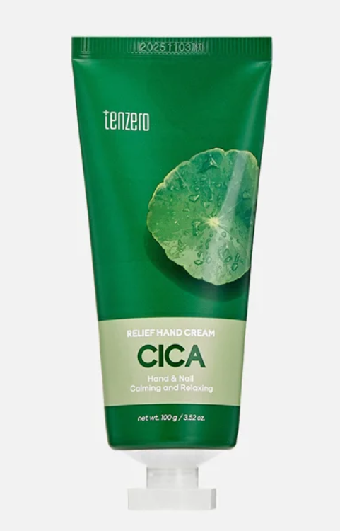 Крем для рук с экстрактом центеллы азиатской Tenzero Relief Hand Cream Cica 100мл 1/150