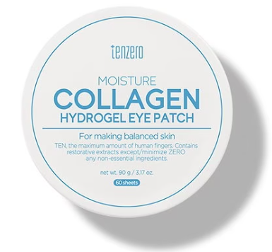 Гидрогелевые патчи для глаз с коллагеном Tenzero Moisture Collagen Hydrogel Eye Patch 90г 1/100