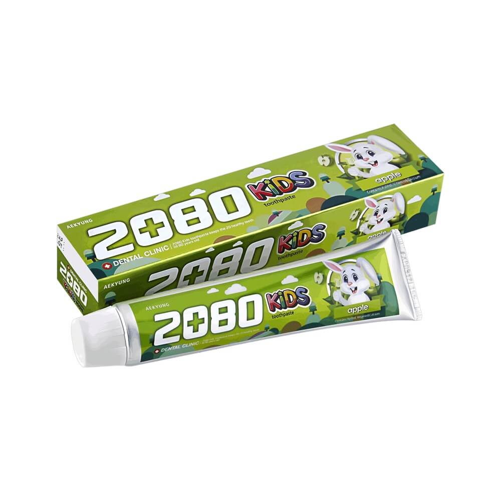 Зубная паста детская 2080 Green Apple 100г 1/36
