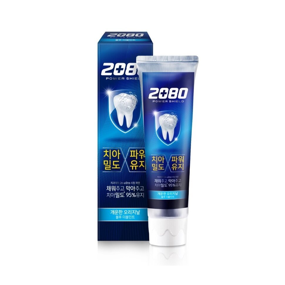 Зубная паста для защиты зубов 2080 Blue Double Mint 140г 1/36