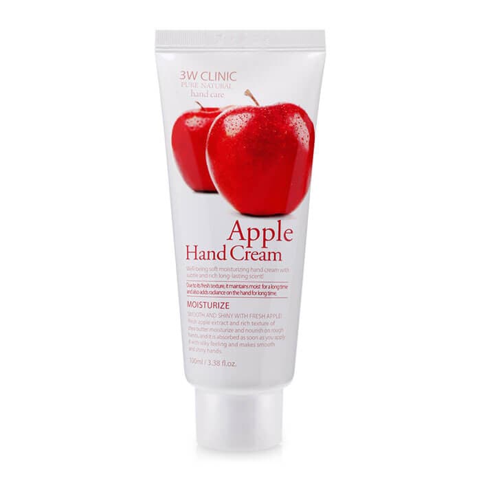 Увлажняющий крем для рук с экстрактом яблока 3W Clinic 100мл 1/160