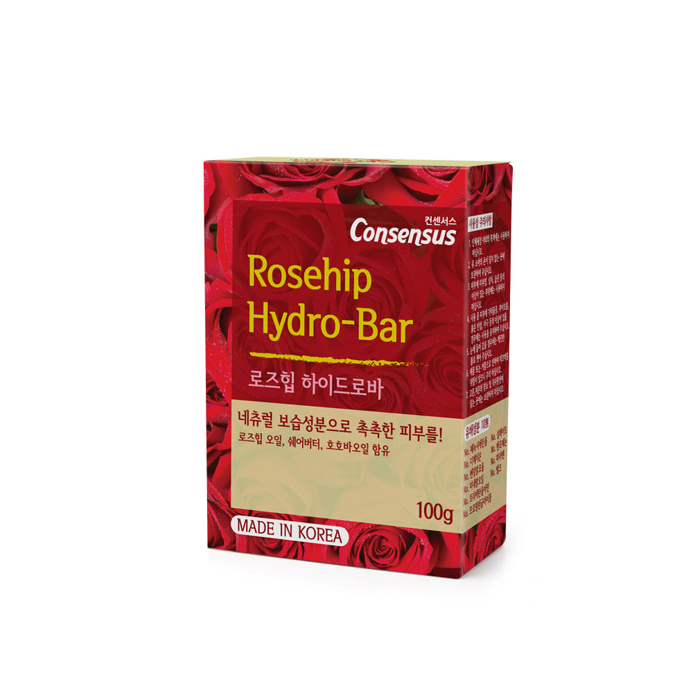 Туалетное мыло с ароматом шиповника Consensus Hydro-Bar 100г 1/100