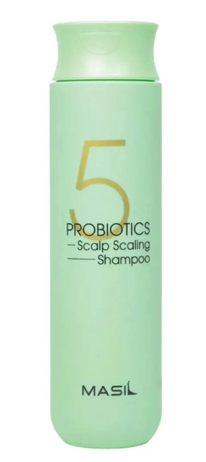 Шампунь с пробиотиками  для глубокого очищение Masil 5 Probiotics Scalp Scaling Shampoo 300мл 1/40