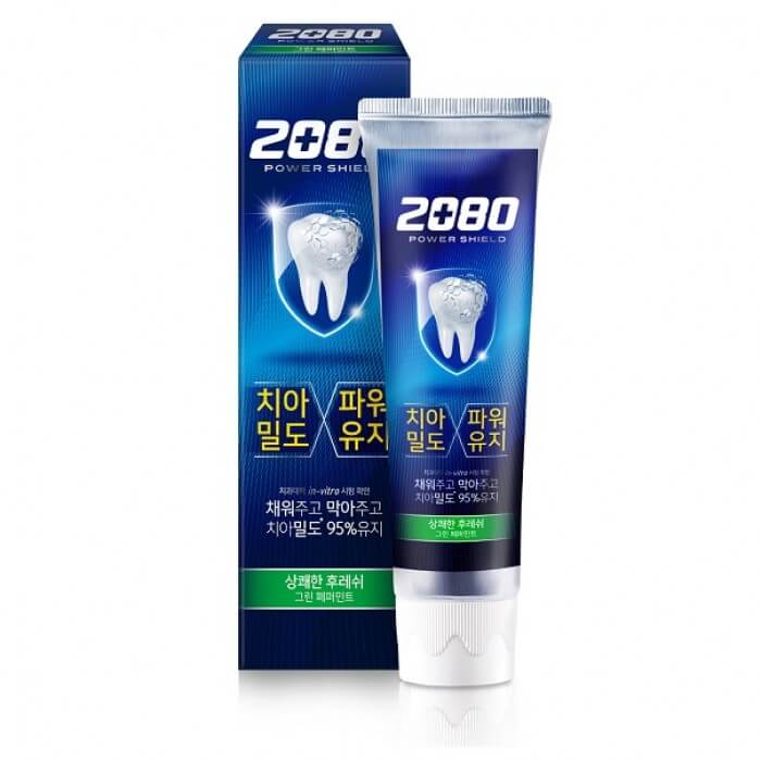 Зубная паста для защиты зубов 2080 Green Peppermint 140г 1/36