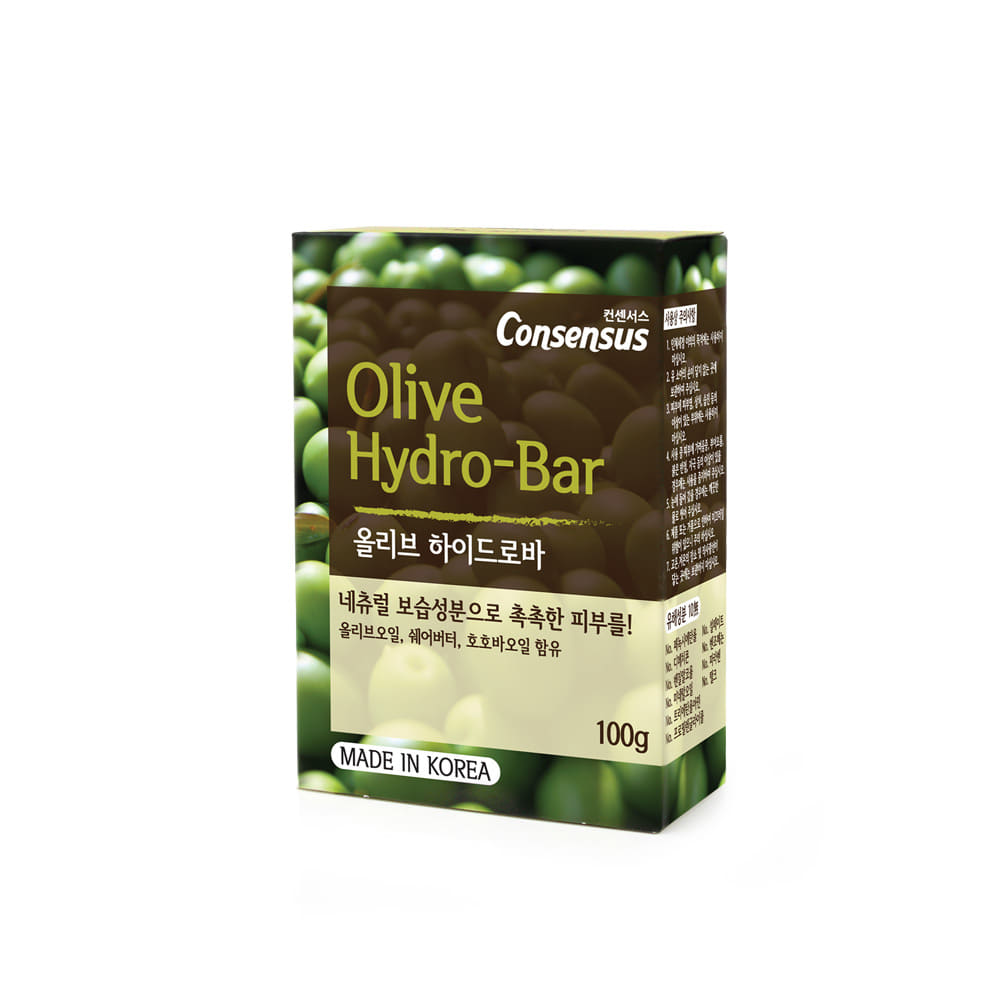 Туалетное мыло с маслом оливы Consensus Hydro-Bar 100г 1/100