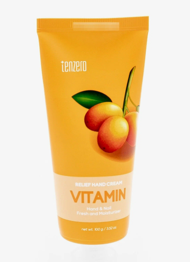 Крем для рук с витаминами Tenzero Relief Hand Cream Vitamin 100мл 1/150