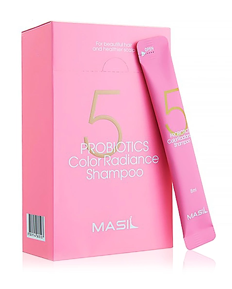 Шампунь с пробиотиками для защиты цвета Masil 5 Probiotics Color Radiance Shampoo 8мл*20шт 1/80